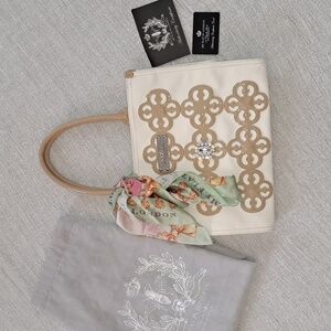 BRIGHTON MY FLST IN LONDON Embellished Purse, Tote, Handbag.